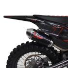 Curva + Ponteira Foco Racing CRF 250 Pulse Preto