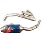 Curva + Ponteira Foco Racing CRF 250F F2 Azul