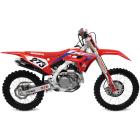 Curva + Ponteira Foco Racing CRF 450R/RX 21/24 Concept Pro