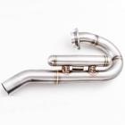 Curva + Ponteira Foco Racing KXF 250 17/24 Azul