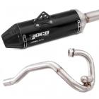 Curva + Ponteira Foco Racing TTR 230 All Black F1