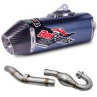 Escapamento Curva + Ponteira Belparts Carbon KTM SXF 450 23/25