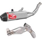 Escapamento Curva + Ponteira Belparts Carbon KTM SXF 450 23/25