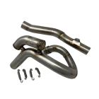 Escapamento Curva + Ponteira Belparts KTM EXC-F 350 20/23