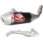 Escapamento Curva + Ponteira Belparts Pro II Short CRF 250F 18/24