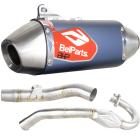 Escapamento CRF 250F 18/25 Curva + Ponteira Belparts Pro Short 