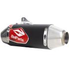 Escapamento CRF 250F 18/25 Curva + Ponteira Belparts Pro Short 