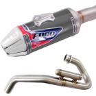 Escapamento Curva + Ponteira Foco Racing F1 CRF 300F