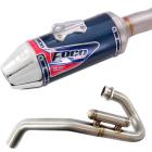 Escapamento Curva + Ponteira Foco Racing F1 CRF 300F