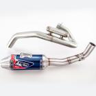 Escapamento Curva + Ponteira Foco Racing F1 CRF 300F