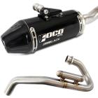 Escapamento Curva + Ponteira Foco Racing F1 CRF 300F