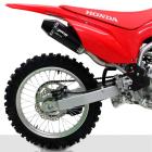 Escapamento Curva + Ponteira Foco Racing F1 CRF 300F All Black