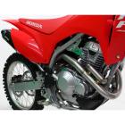 Escapamento Curva + Ponteira Foco Racing F1 CRF 300F All Black