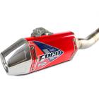 Escapamento Curva + Ponteira Foco Racing F2 CRF 300F