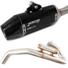 Escapamento Curva + Ponteira Foco Racing F2 CRF 300F