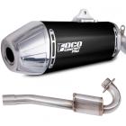 Escapamento Curva + Ponteira Foco Racing KLX 300R Concept Pro