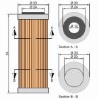 Filtro de Óleo Twin Air KTM SXF 13/25 + EXC 12/25 + Husq FC 14/25 + FE 13/25 + GasGas MC 21/25 + EC 21/25 + EX 21/25