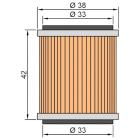 Filtro de Óleo Twin Air YZF 250 03/25 + YZF 450 09/25 + WRF 250 09/25 + WRF 450 09/21
