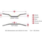 Guidão Protaper Fuzion Henry/Reed