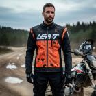 Jaqueta Leatt Moto 4.5 X-Flow Laranja