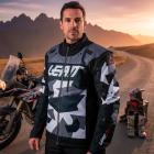Jaqueta Leatt Moto 4.5 X-Flow Preto/Branco Camo