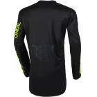 Kit Calça + Camisa Oneal Element Attack 2023 Preto/Amarelo Flúor