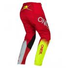 Kit Calça + Camisa Oneal Element Vermelho/Cinza