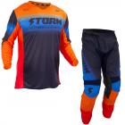 Kit Calça + Camisa Storm First Line Mixed Laranja