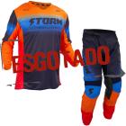 Kit Calça + Camisa Storm First Line Mixed Laranja