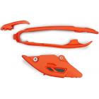 Kit Guia de Corrente + Balança UFO KTM SX/SX-F 23/25 + EXC/EXC-F 24/25