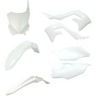 Kit Plástico AMX KXF 250 21/24 + KXF 450 19/23 Branco C/ Number Plate