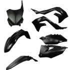 Kit Plástico AMX KXF 250 21/24 + KXF 450 19/23 Branco C/ Number Plate