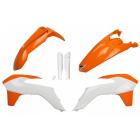 Kit Plástico UFO KTM EXC/EXC-F 14/16 c/ Protetor de Bengala