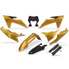 Kit Plástico UFO KTM EXC/EXC-F 24/25 c/ Protetor de Bengala