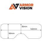 Lente Repelente Armor Vision Smartfilm 3 Unidades