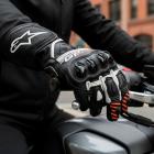 Luva Alpinestars GP Plus R V2 Preto/Branco