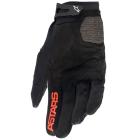 Luva Alpinestars Megawatt V2 Preto/Vermelho