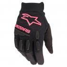 Luva Alpinestars Full Bore Laranja/Preto