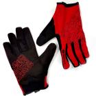 Luva Skin Sport Flat Preto/Vermelho