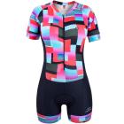 Macaquinho Feminino Marcio May Colorfull Geometric