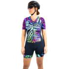 Macaquinho Feminino Marcio May Funny Water Color Leaves