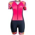 Macaquinho Feminino Marcio May Sport Pink Geoleaves