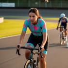 Macaquinho Feminino Mauro Ribeiro Leaf Azul