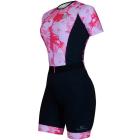 Macaquinho Feminino Mauro Ribeiro Leaf Azul