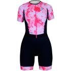 Macaquinho Feminino Mauro Ribeiro Leaf Rosa