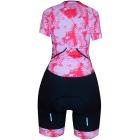 Macaquinho Feminino Mauro Ribeiro Leaf Rosa