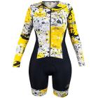 Macaquinho Manga Longa Feminino Marcio May Sport Abstract