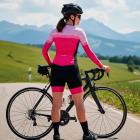 Macaquinho Manga Longa Feminino Sportxtreme Comfort Mescla Rosa