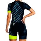 Macaquinho com Top Feminino Ultracore Flower Neon