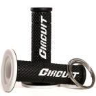 Manopla Circuit V Racing Preto/Branco